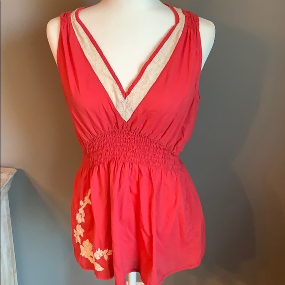 Loungerie pink tank, size 2 (fits like a medium) - Picture 1 of 5